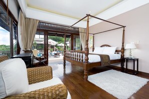 4 Bedrooms Luxury Villa with Ocean View | 4 bedrooms, desk, iron/ironing board, free WiFi - Violaine House (Koh Samui)