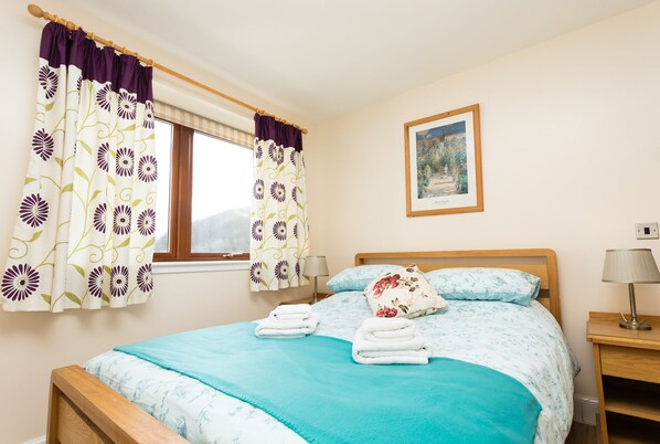 3 bedrooms, iron/ironing board, travel cot, WiFi