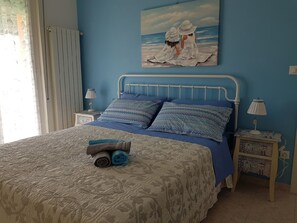 1 bedroom, iron/ironing board, travel crib, free WiFi