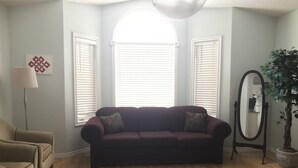 Living area - Central Edmonton Private Rooms (Edmonton)