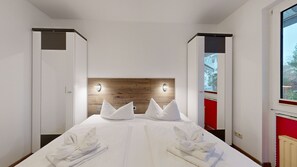 2 Schlafzimmer, Zimmersafe, Reisekinderbett, WLAN