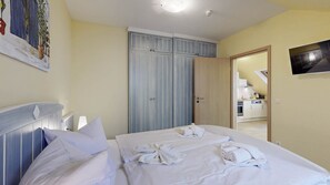 2 Schlafzimmer, Reisekinderbett, WLAN