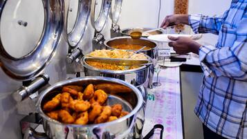 Daily buffet breakfast (INR 150 per person)