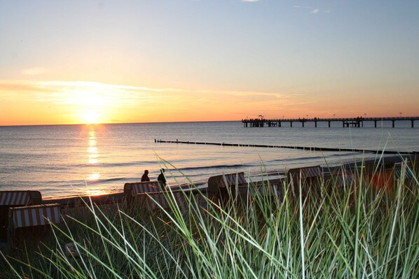 Tæt på stranden