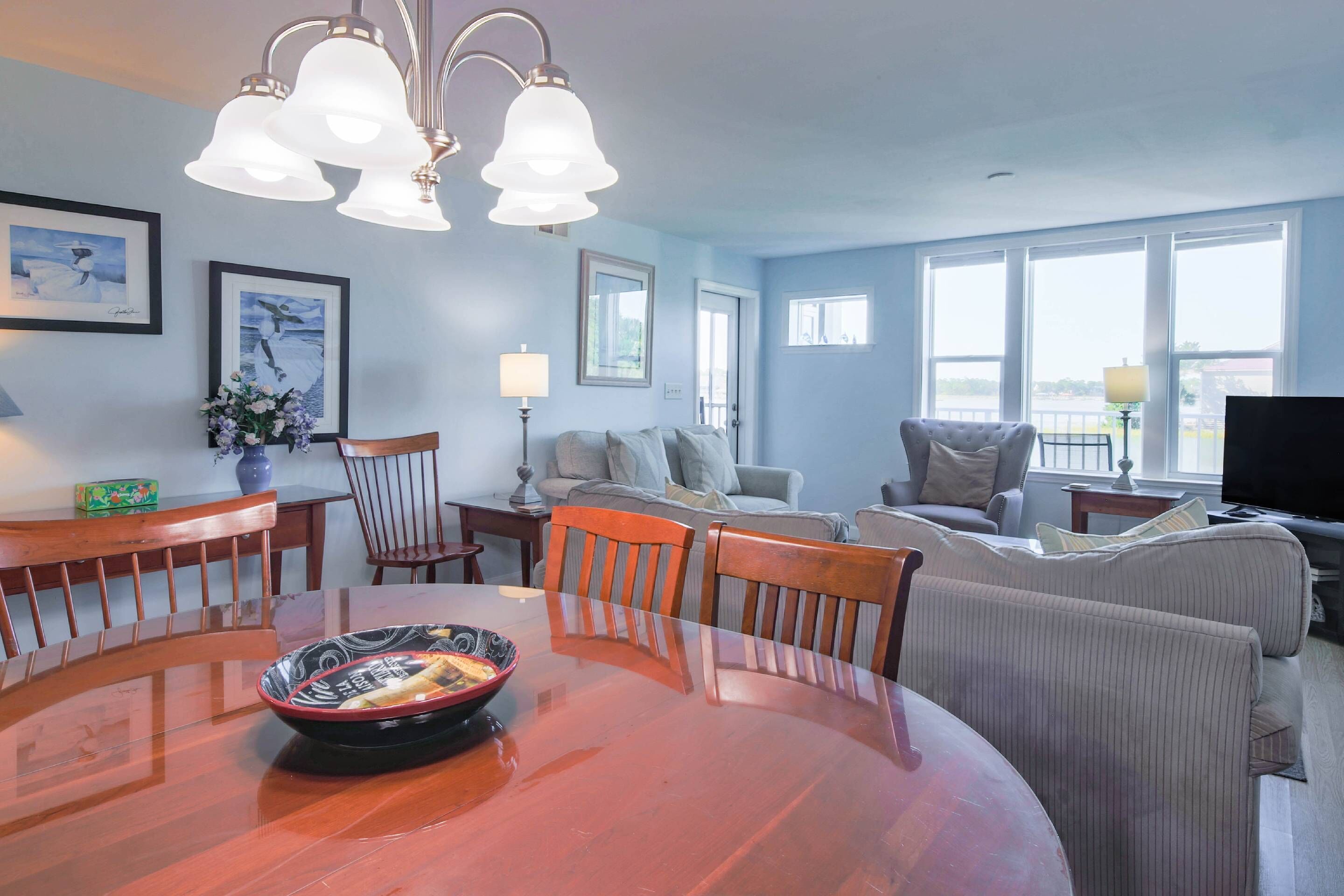 Riverfront Condo W Open & Screened-in Porches With Water & Marsh Views And Community Pool - Folly Beach, SC