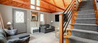 Pine Loft at Jay Chalet is a cozy retreat for all seasons