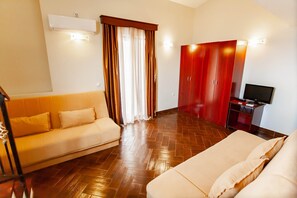 Maisonette, Terrasse (9) | 1 Schlafzimmer, Minibar, Schreibtisch, kostenlose Babybetten