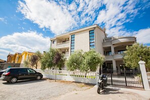 Fassade der Unterkunft