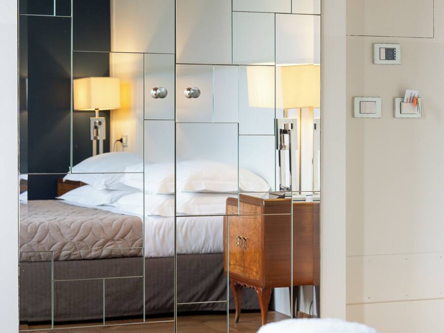 Superior-Doppelzimmer, 1 Schlafzimmer, Gartenblick