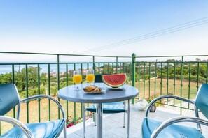 Elegant Apartment,  1 Bedroom, Sea View | View from room - Summer Sun (Kefalonia)