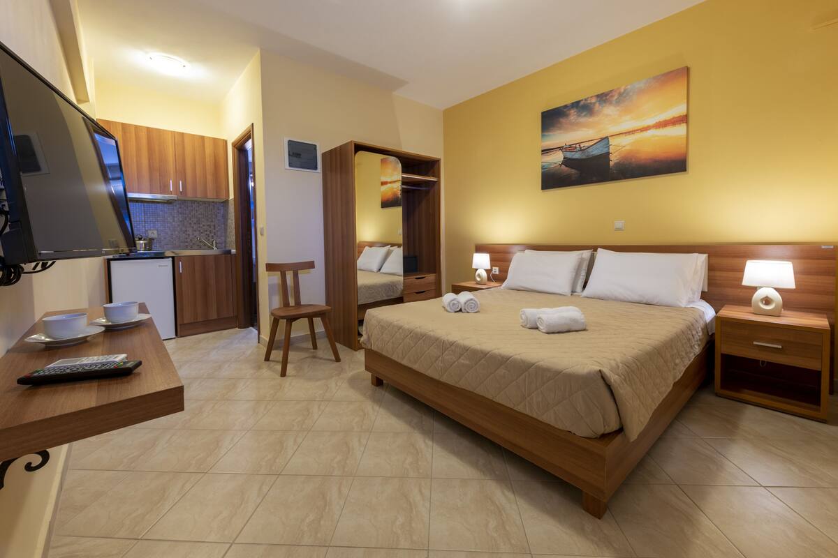 1 Schlafzimmer, Zimmersafe, Verdunkelungsvorhänge