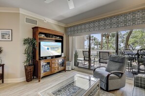 Smart-TV, videospill og stereoanlegg