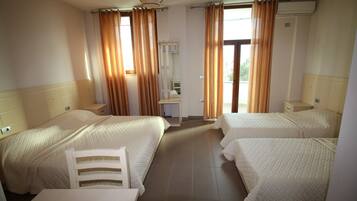 Comfort Quadruple Room, City View | 1 bedroom, premium bedding, desk, soundproofing