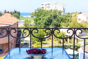 Studio for 3 (Ground floor 2) | Balcony - De Lux Apartments Luka (Bar)
