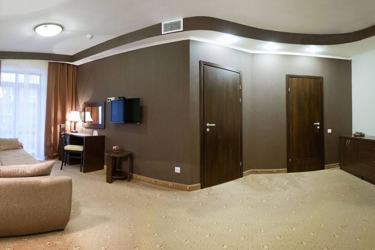 Suite, 1 chambre | Coin séjour