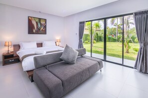 Deluxe Garden View | 13 dormitorios, sábanas de algodón egipcio, ropa de cama de alta calidad