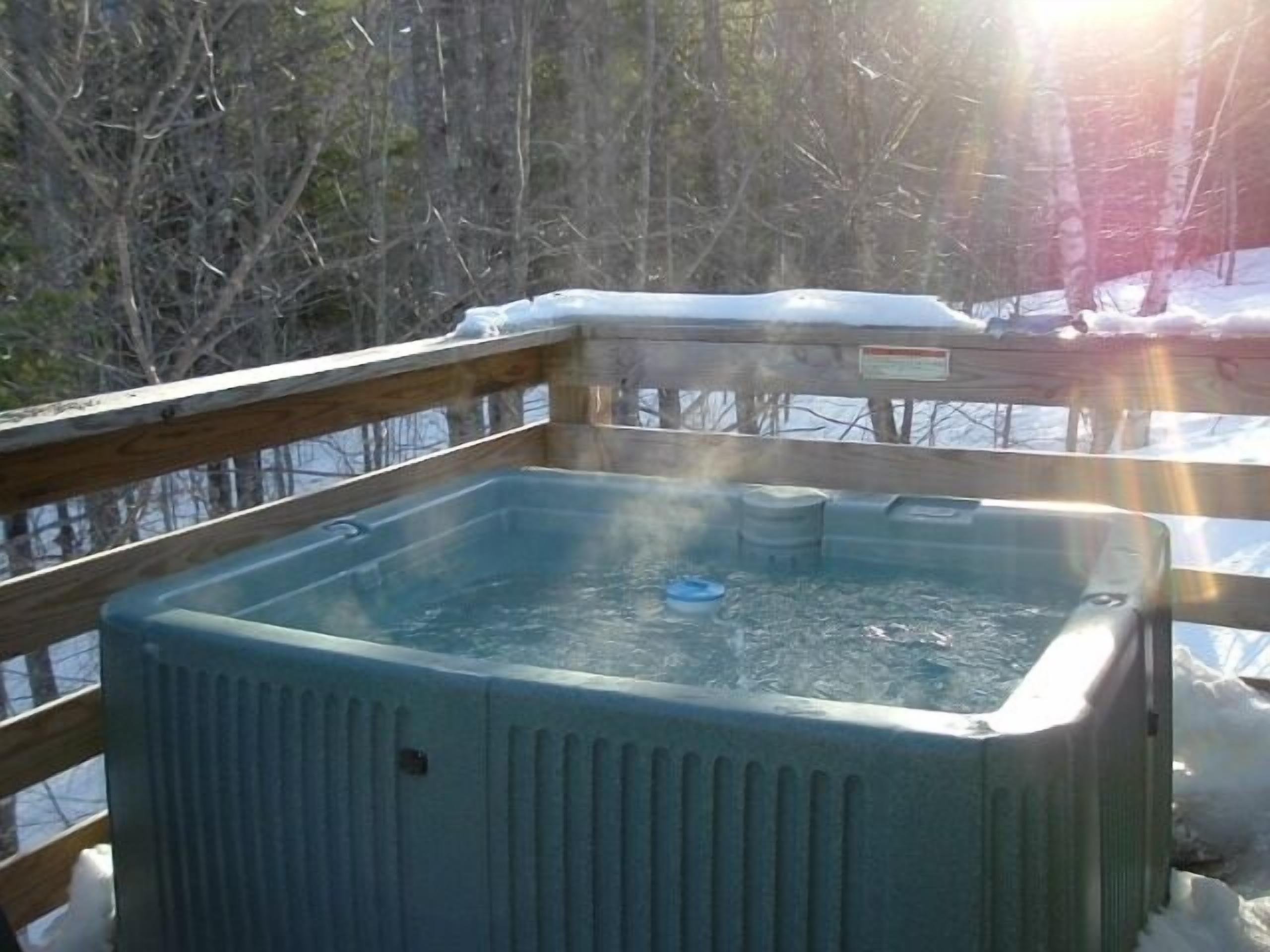 Bain à remous extérieur