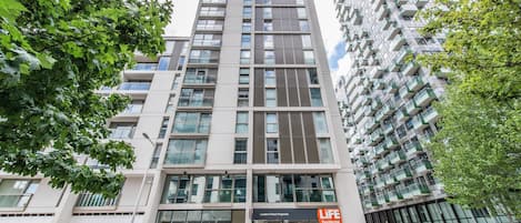 Voorkant van accommodatie