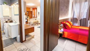 2 bedrooms, iron/ironing board, travel cot, free WiFi