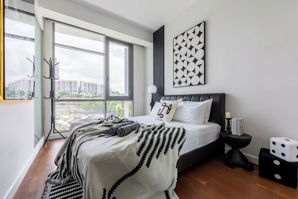 Superior Apartment, 1 Bedroom | Laptop workspace, blackout curtains, soundproofing, iron/ironing board - The Signature Service suite Mont Kiara by KLHomeSweet (Kuala Lumpur)