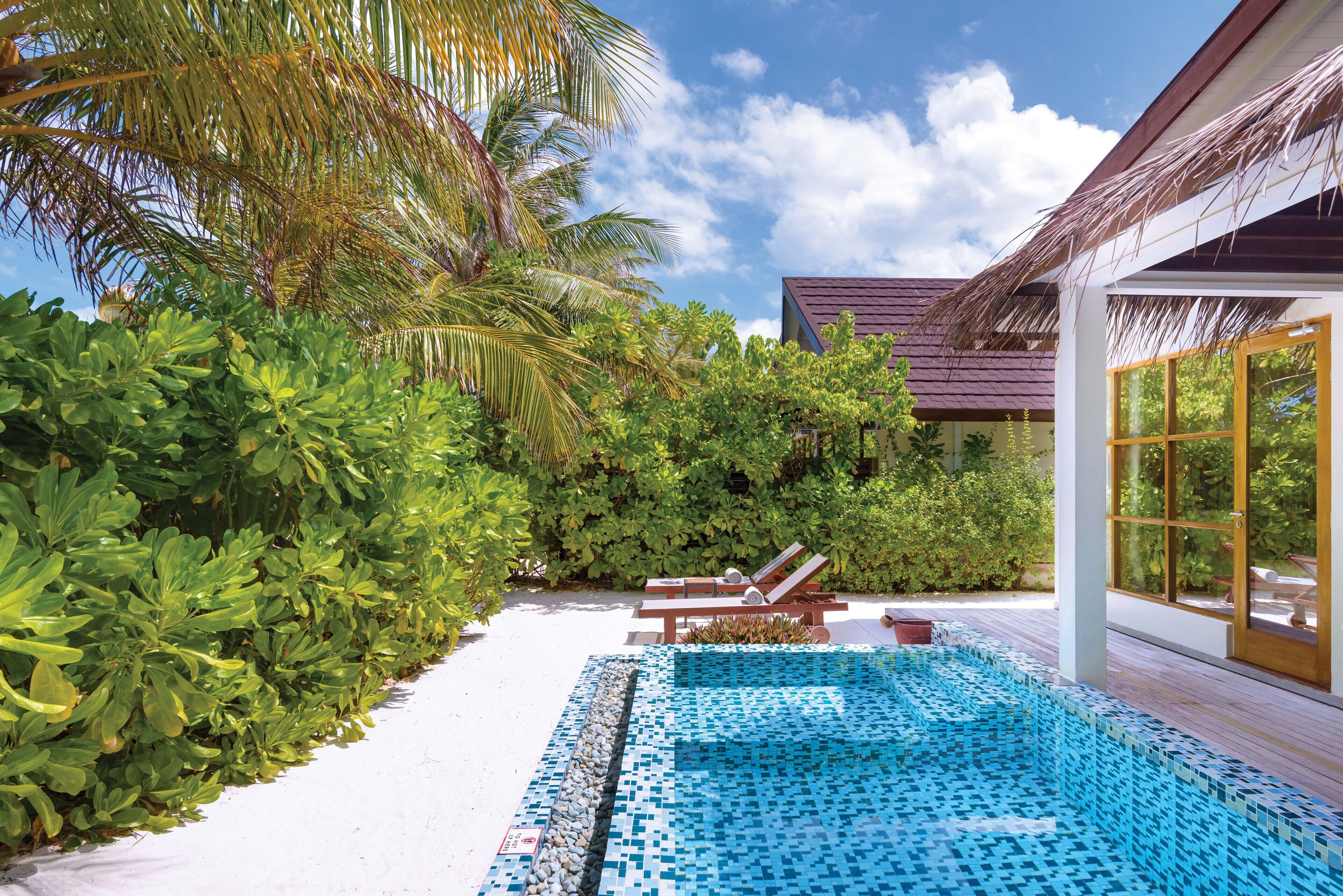 Two Bedroom Beach Pool Suite | Egyptian cotton sheets, premium bedding, Tempur-Pedic beds, minibar