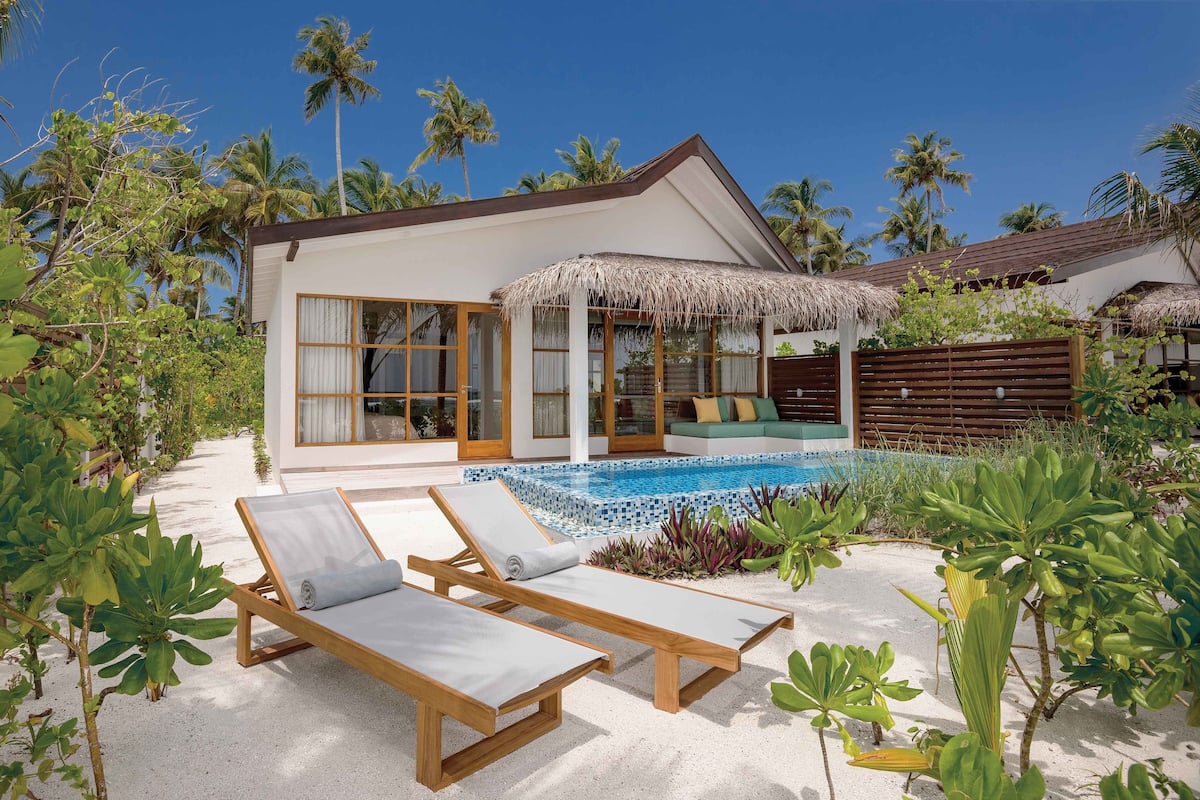 Two Bedroom Beach Pool Suite | Terraza o patio