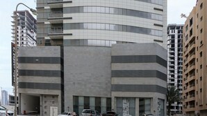 Voorkant van accommodatie