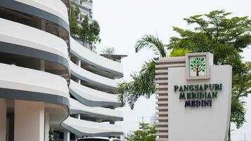 Entrada al alojamiento