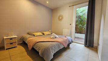 2 chambres, fer et planche Ă repasser, lit parapluie, Wi-Fi