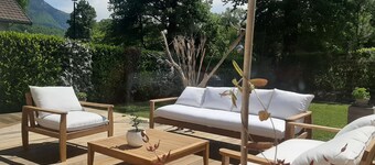 Sulla riva orientale del lago di Annecy 180m² nel cuore di un ambiente eccezionale