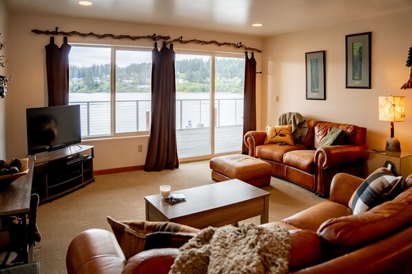 Smart TV, DVD player, books