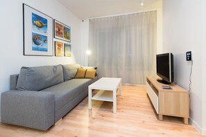 Superior Apartment | Living area | Flat-screen TV - Supreme Apartments Vossa (Szczecin)