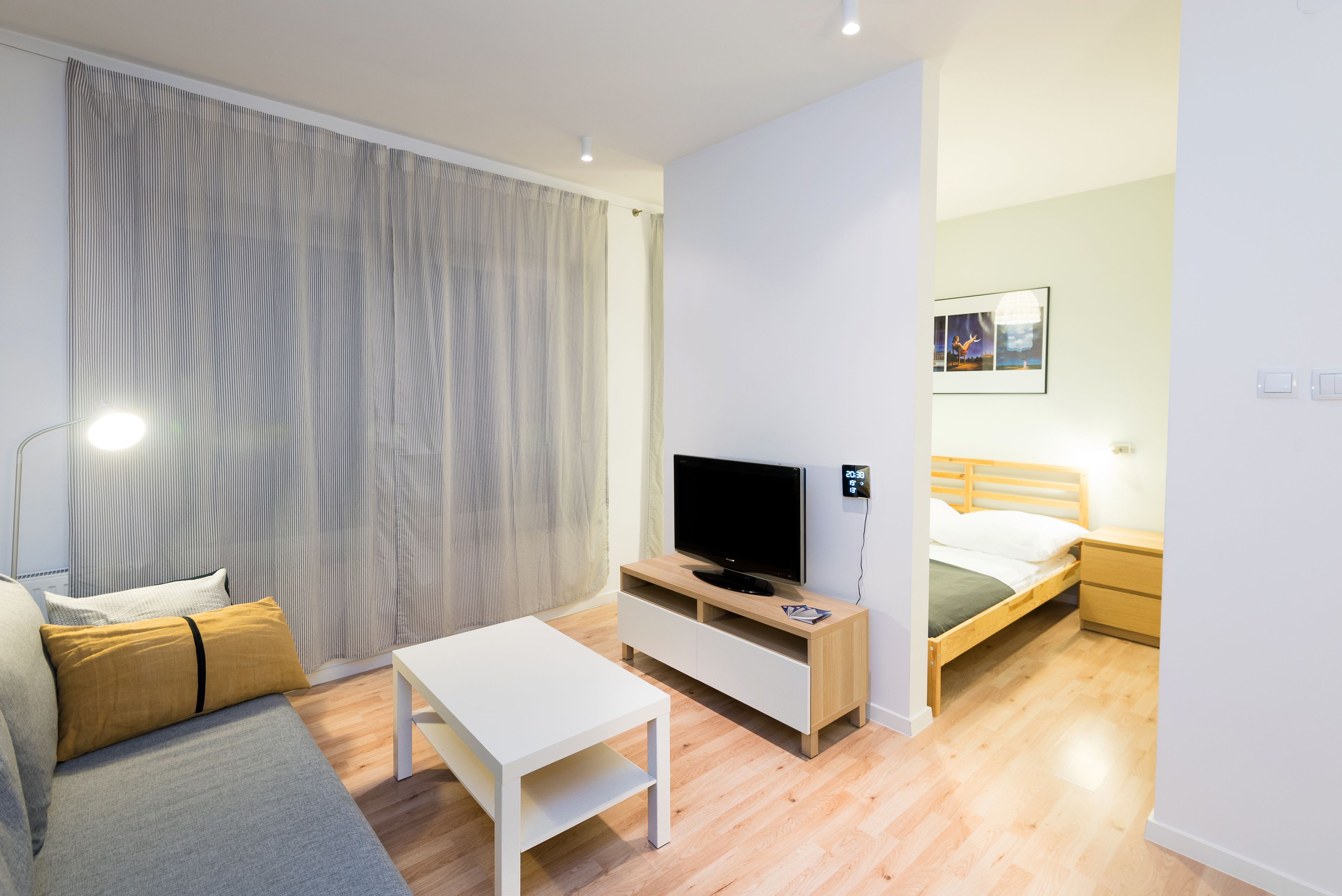 Superior Apartment | Living area | Flat-screen TV