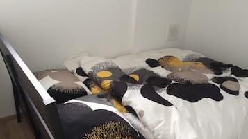 Economy Quadruple Room, 2 Double Beds | View from room