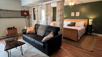 1 chambre, fer et planche Ă repasser, Wi-Fi gratuit, draps fournis