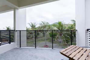 Superior Quadruple Room, 2 Queen Beds, Mountain View | 1 bedroom, free minibar, desk, blackout drapes