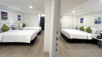 Family Room, Connecting Rooms | Cribs/infant beds, free WiFi, bed sheets