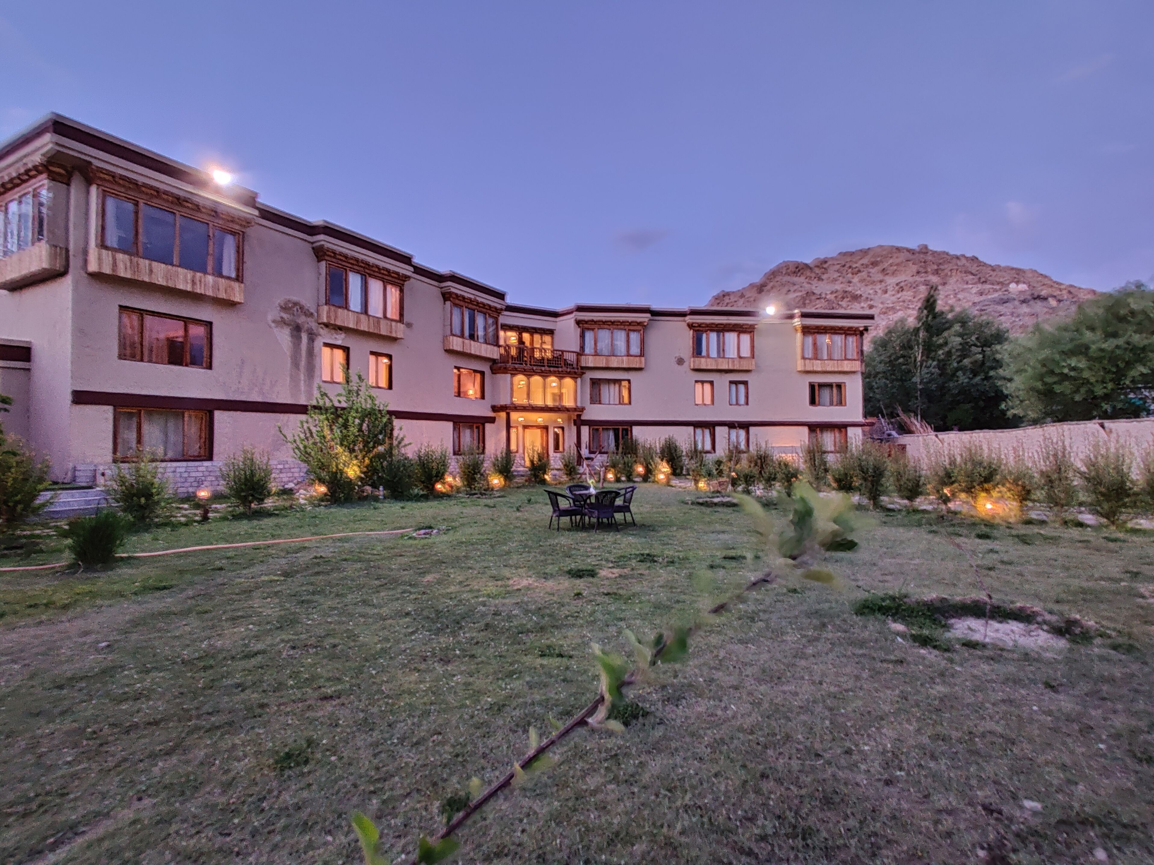 Fassade der Unterkunft