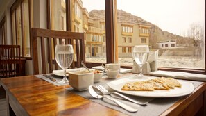 Daily full breakfast (INR 750 per person) - The Driftwood Ladakh (Leh)