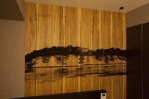 In-room safe, desk, soundproofing, iron/ironing board - Hotel Risveglio Akasaka (Tokyo)