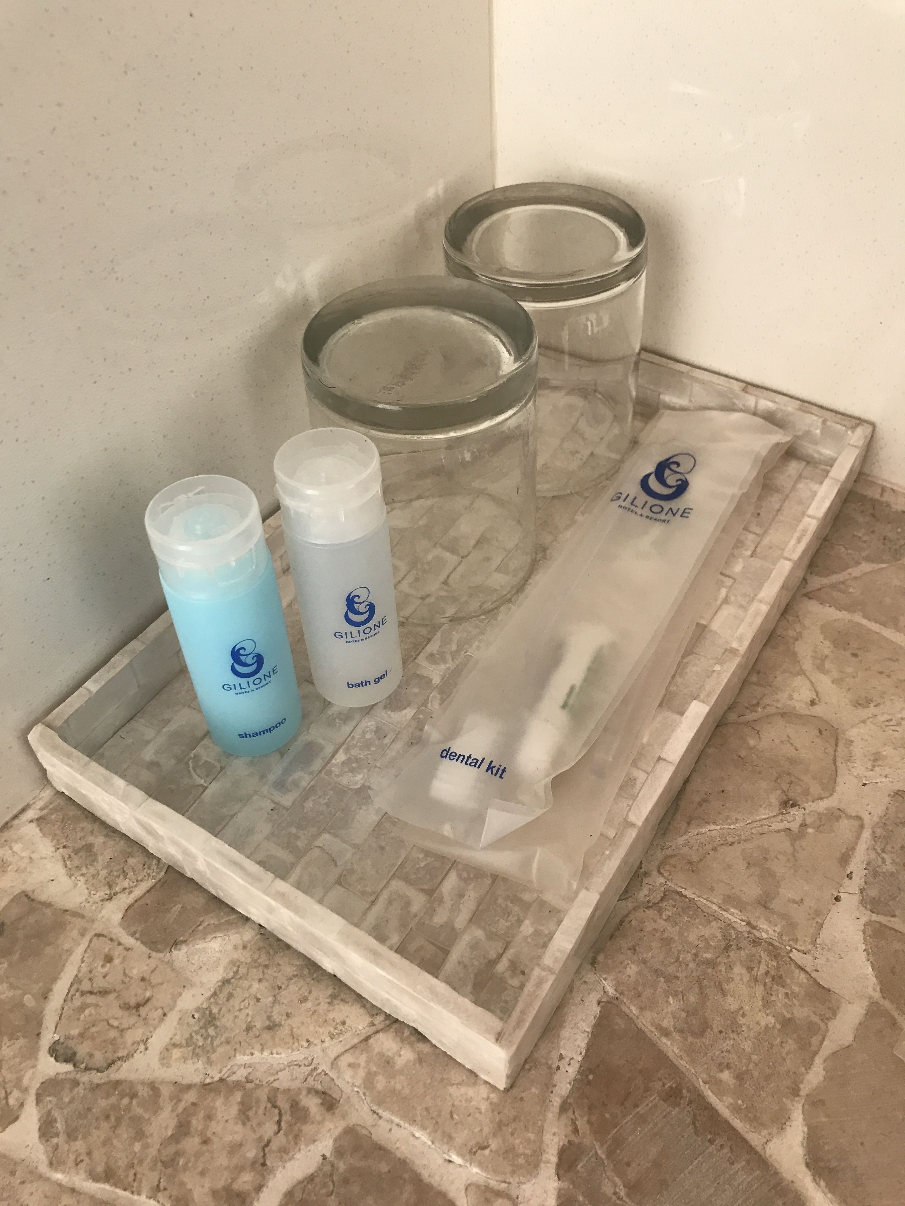 shower, free toiletries, towels