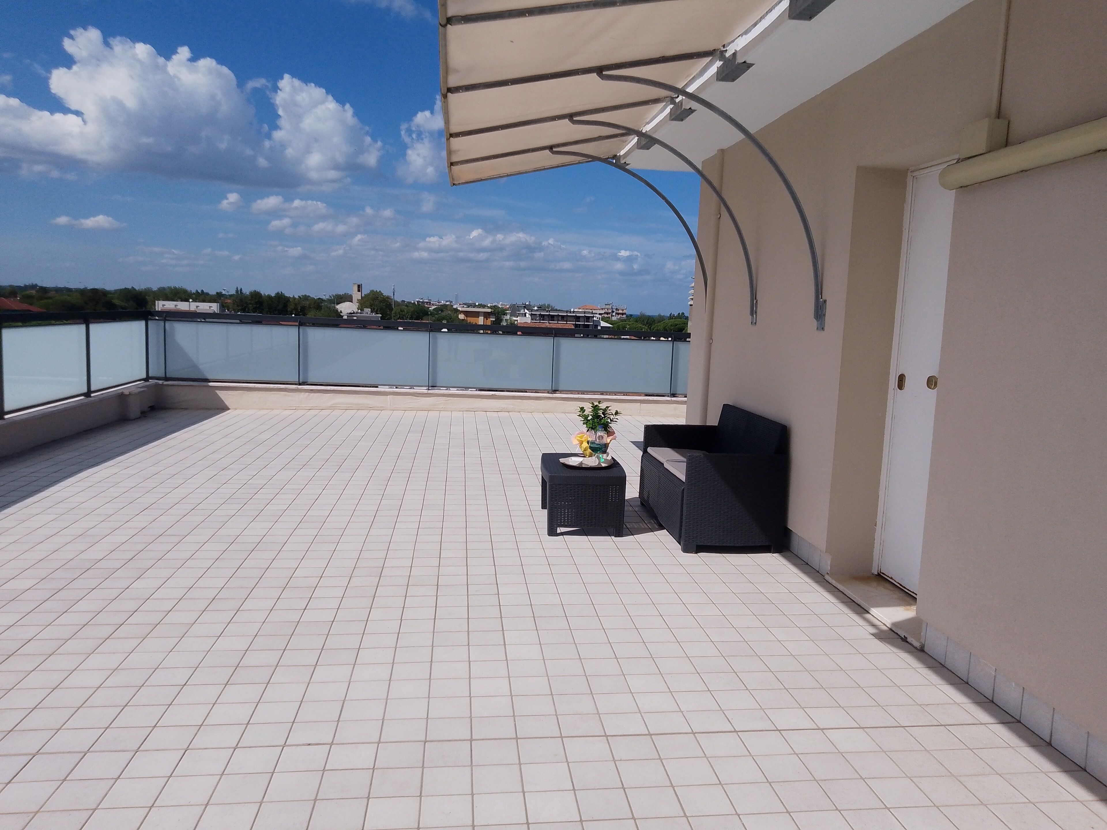 Deluxe tweepersoonskamer | Terras