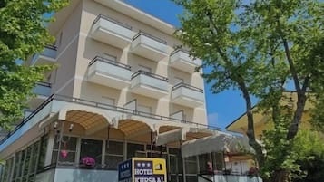 Facciata della struttura