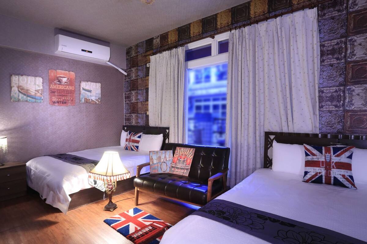 Premium bedding, individually decorated, individually furnished, desk