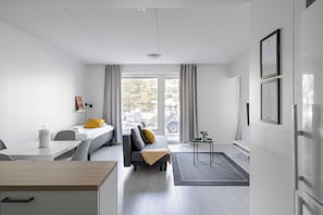 Standard Apartment, 1 Bedroom, Sauna | Living area