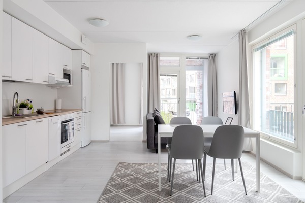 Standard Apartment, 2 Bedrooms | Living area | 39-inch flat-screen TV with cable channels, TV