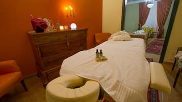Body treatments, body wraps, body scrubs, facials