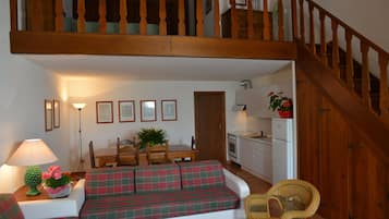 Apartment, 2 Bedrooms | Living area | Flat-screen TV