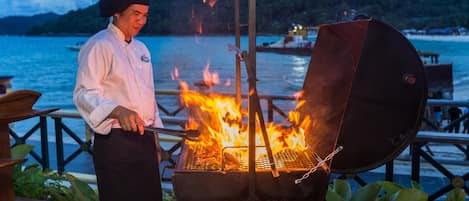 Aire de pique-nique/barbecue