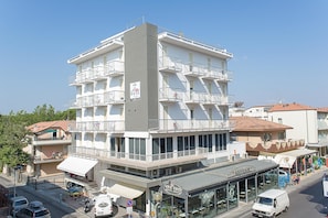 Fassade der Unterkunft